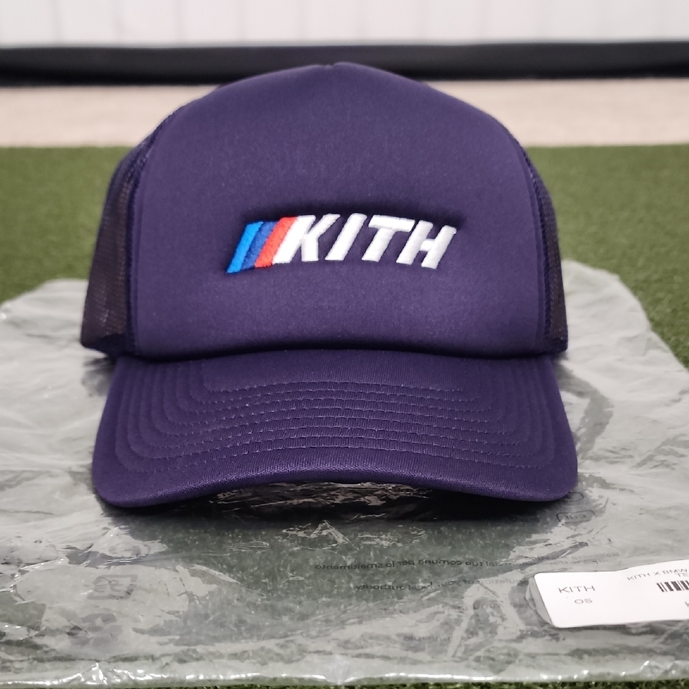 KITH Navy Blue Mesh Cap